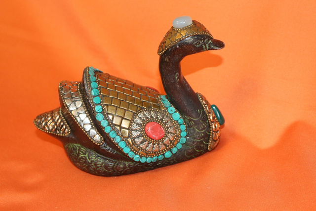 Bronze Ente