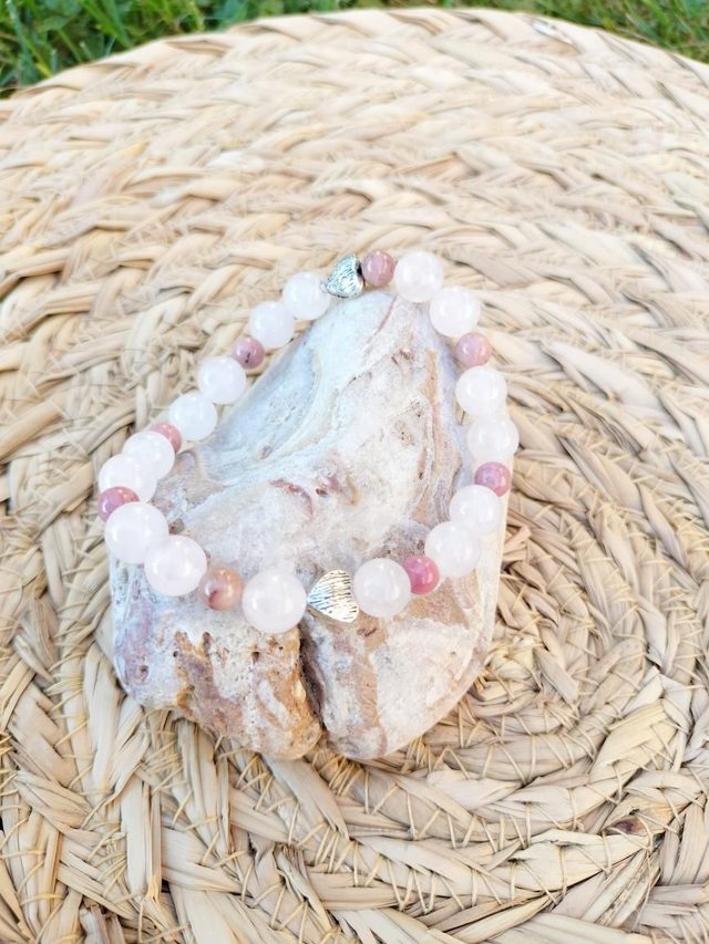 Bracelet Quartz rose