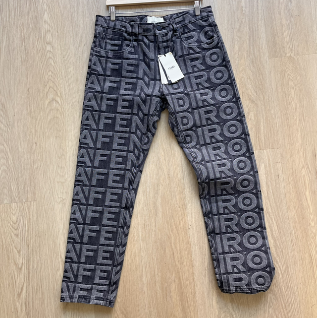 Fendi Denim Jeans Size 35 - NEW