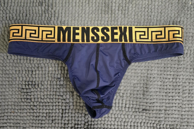 STRING GREC ANTIQUE BLEU 