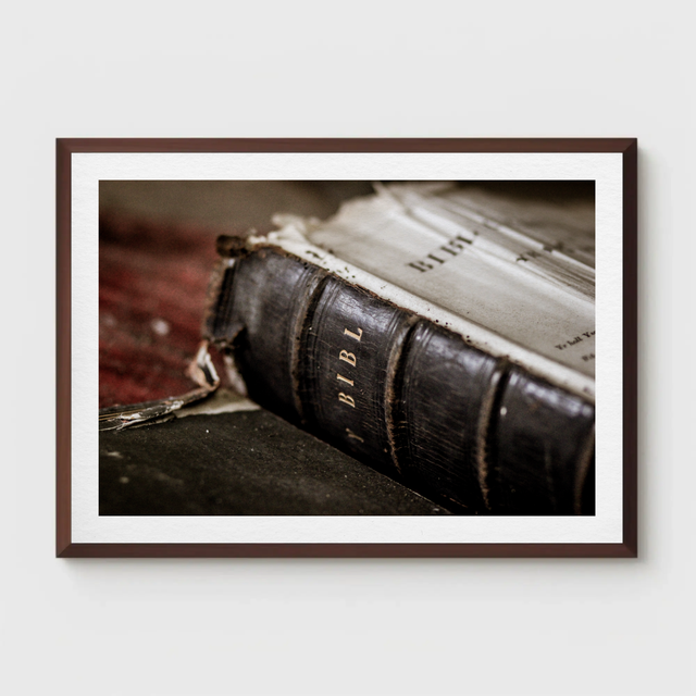 The Forgotten Welsh Bible Photograph