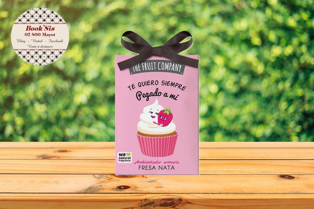 Sachet pour armoire " Fraise et crème "