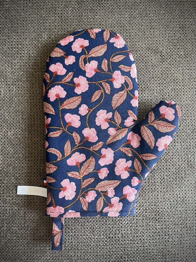 Gant de cuisine Fleurs - Taille M