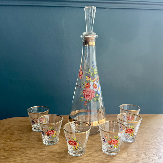 Service à liqueur années 70