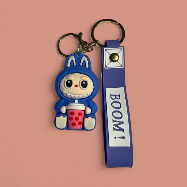 0646 - Labubu - donkerblauw - Bubble Tea