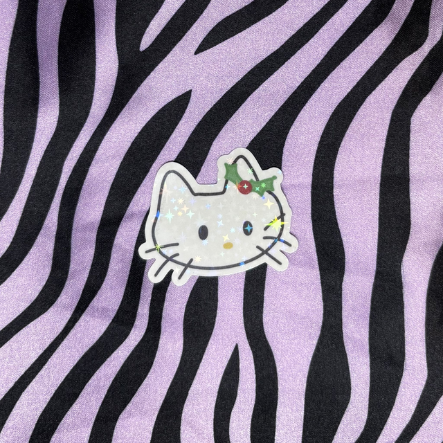 holly kitty sticker