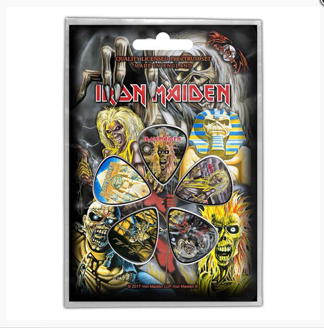 IRON MAIDEN PLECTRUM PACK: EARLY ALBUMS