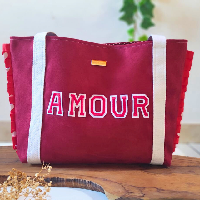 🌸Sac cabas Amour Rouge 🌸  