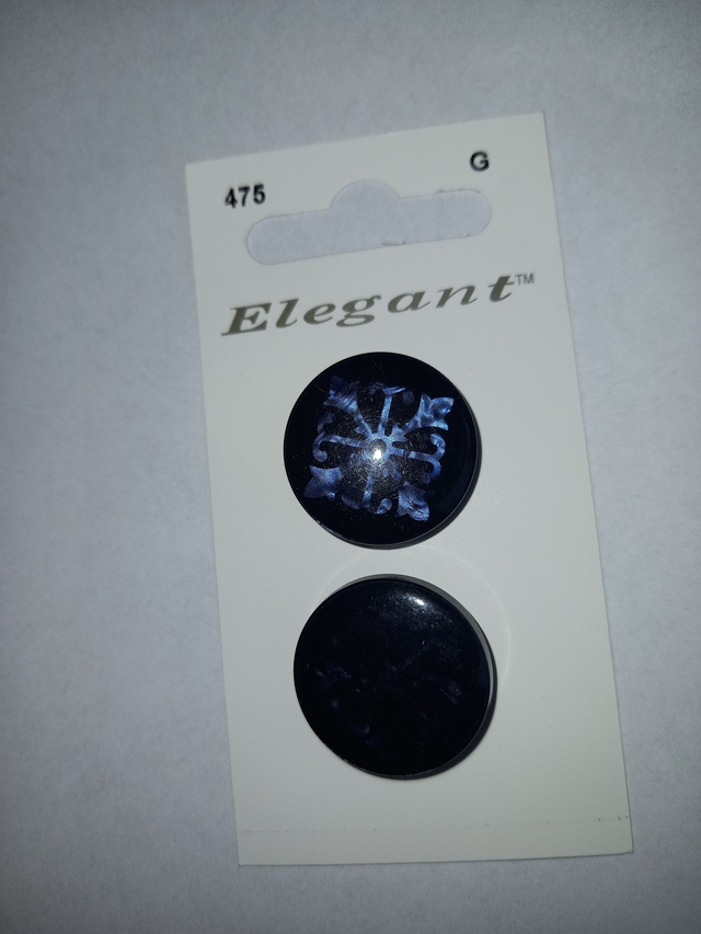 Knoop 475  (Elegant) blauw