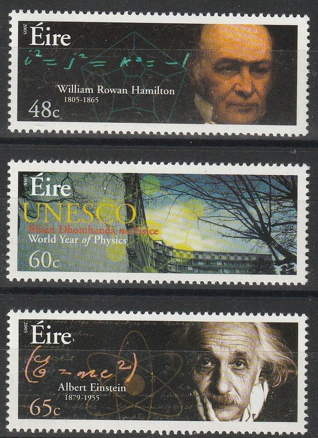  Ireland  2005 UNESCO World Year of Physics,Einstein  set  MNH