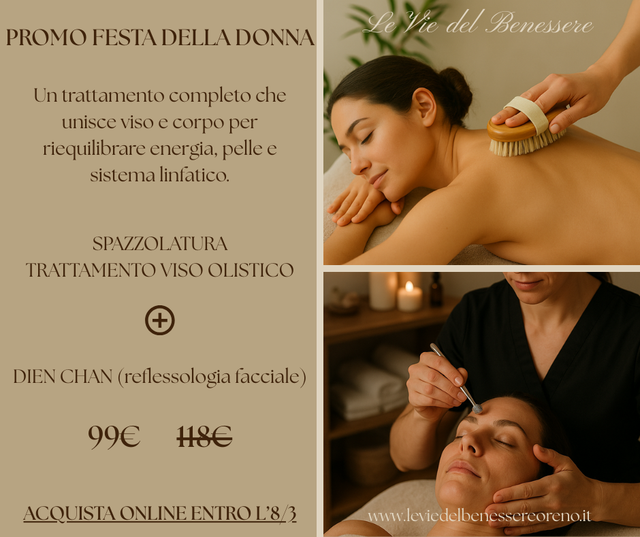 Rituale Olistico Viso + Dien Chan + Spazzolatura Corpo – Promo 99€