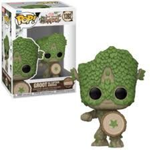 Funko POP Marvel WAG - Groot As Captain America