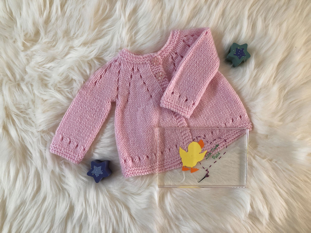 Newborn Cardigan - Pink