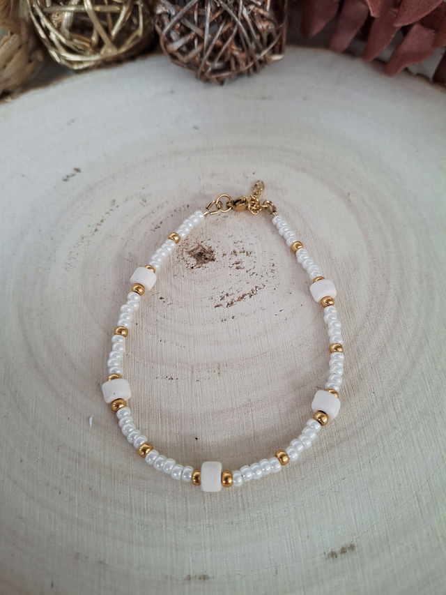 Bracelet Mer blanche 