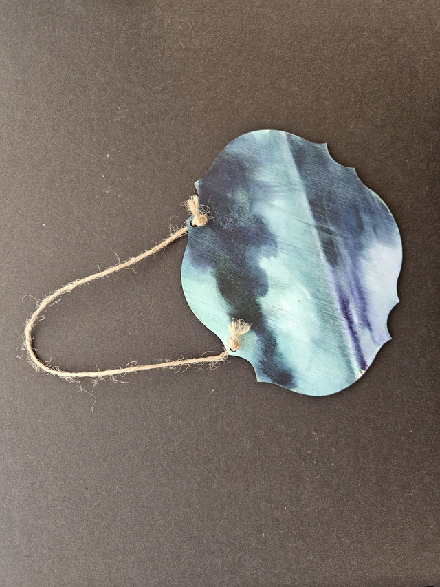 Acqua-Il Musical Segnalibro in legno