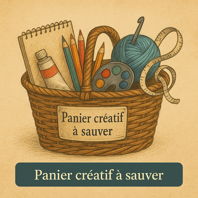 Panier créatif à sauver 