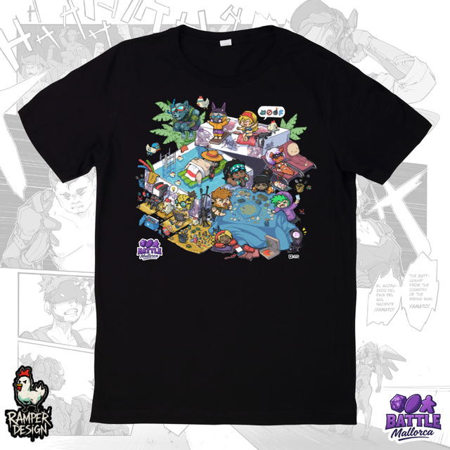 T-Shirt Battle Mallorca 2026