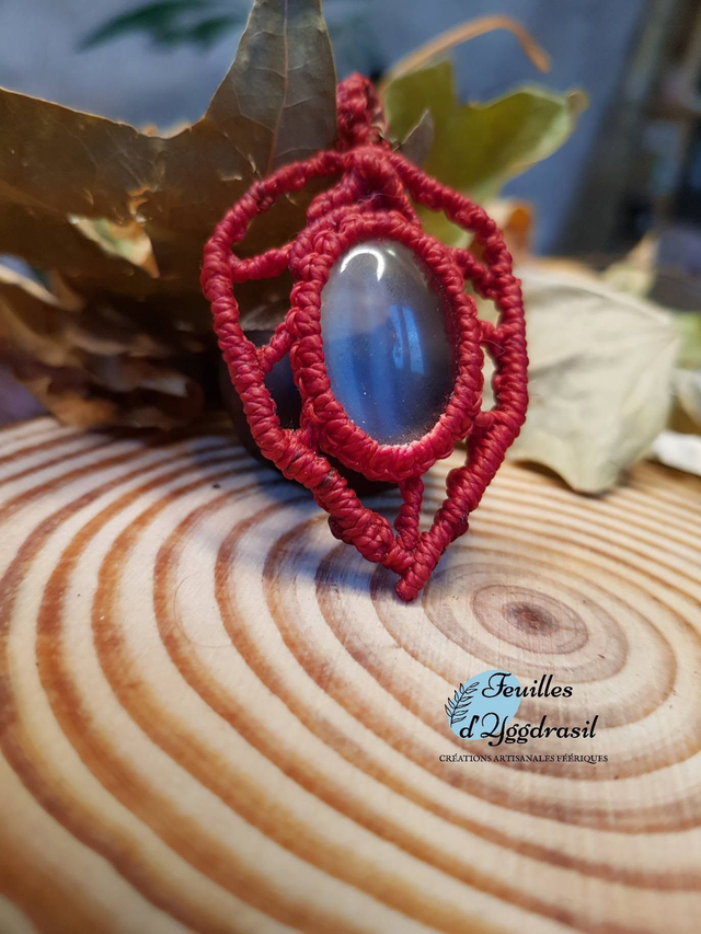 Pendentif "Feuille d'Automne"
