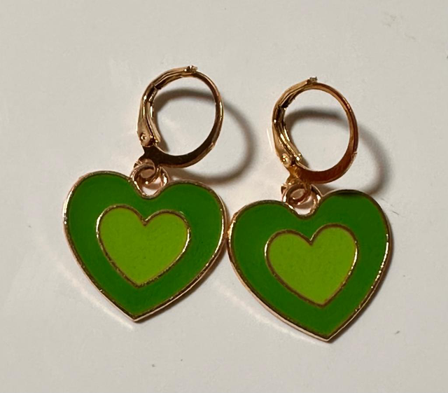 Green Dangling Earrings GDE18