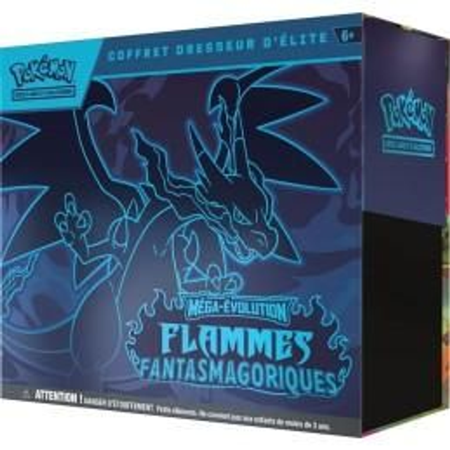 Pokémon ME02 Flammes Fantasmagoriques Coffret Dresseur FR