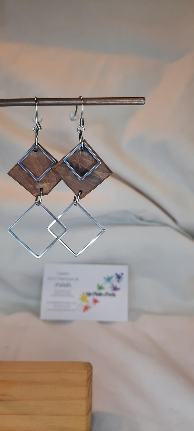 Bdo poirier marron carrés