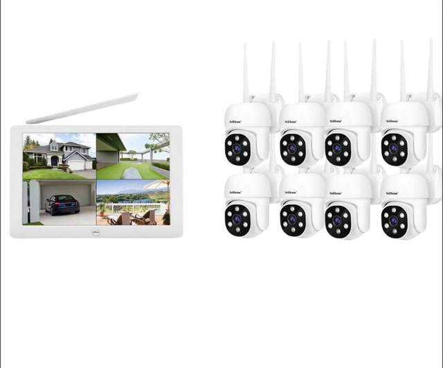 Kit de Videovigilancia Grabador Sricam NVS009 + 8 cámaras IPC030