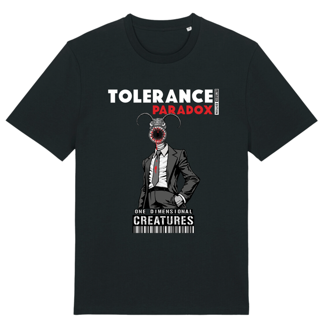 Tolerance Paradox Double Sided Organic Cotton Tee (Limited Edition)