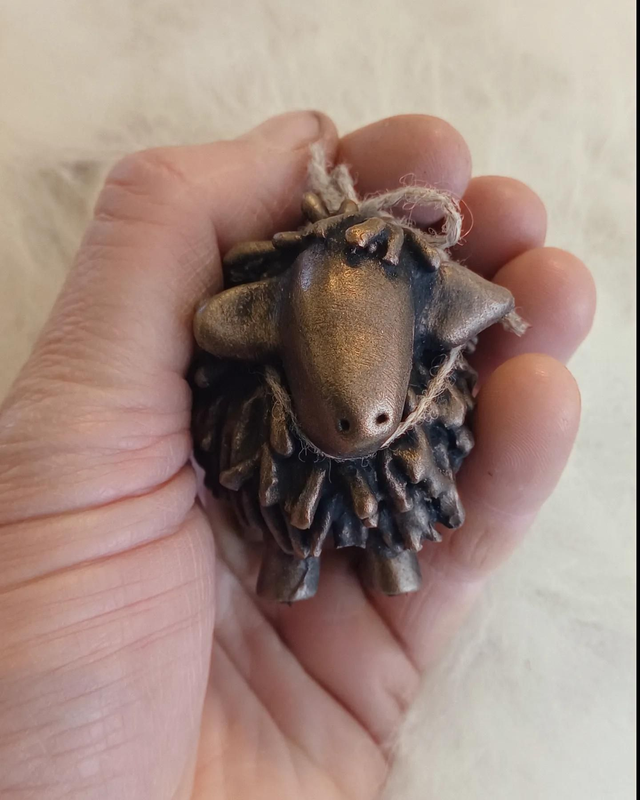 Bronze Cast Resin Sculpture 