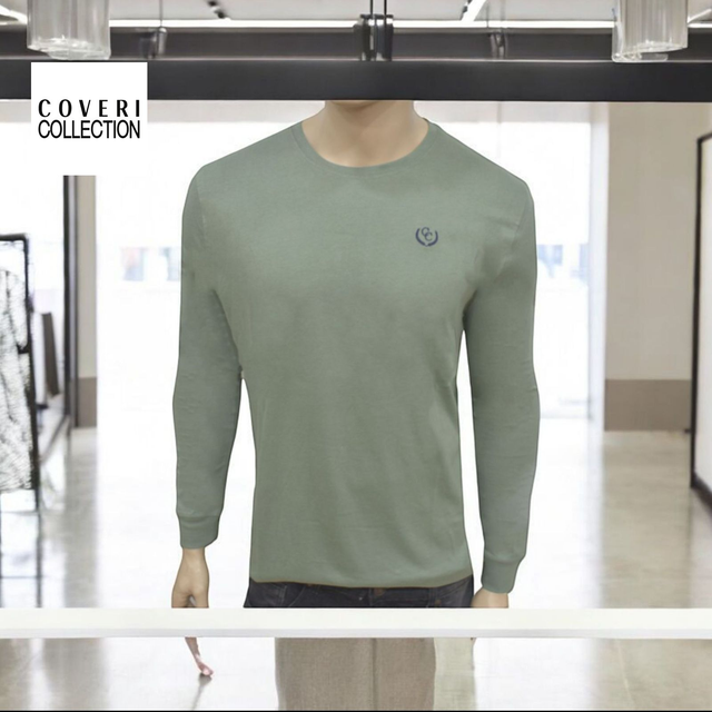 COVERI COLLECTION T-SHIRT MANICA LUNGA C/GUSS