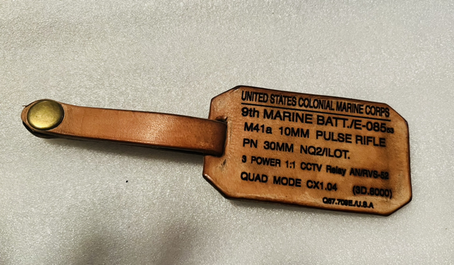 USCM M41A Pulse Rifle Tags