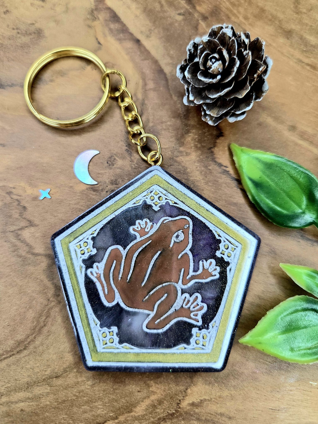 Porte-clés Chocogrenouille