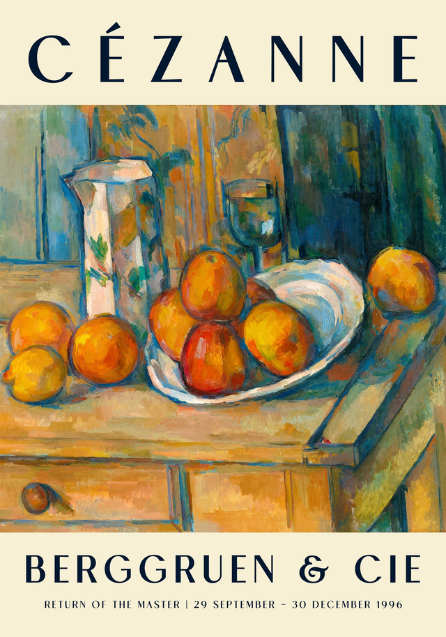 Still Life with Milk Jug and Fruit by Paul Cézanne