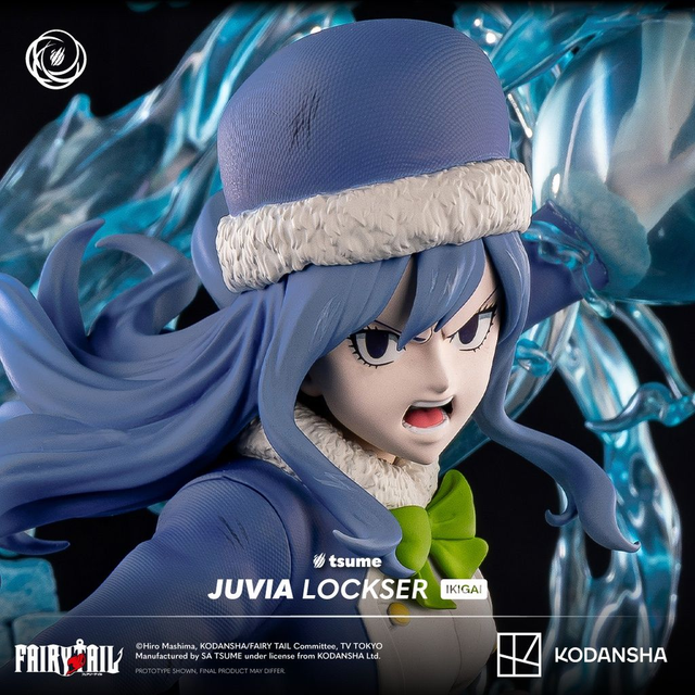 (Preordine) Juvia Lockser - Fairy Tail - Statua Ikigai Tsume Art 1/6 💧💙 (Anche a rate! 👇)