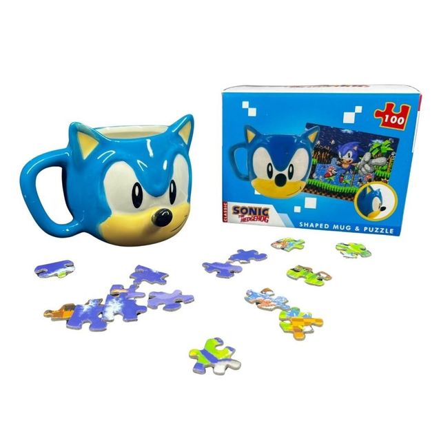 Sonic the Hedgehog: Puzzle &amp; Mug Set