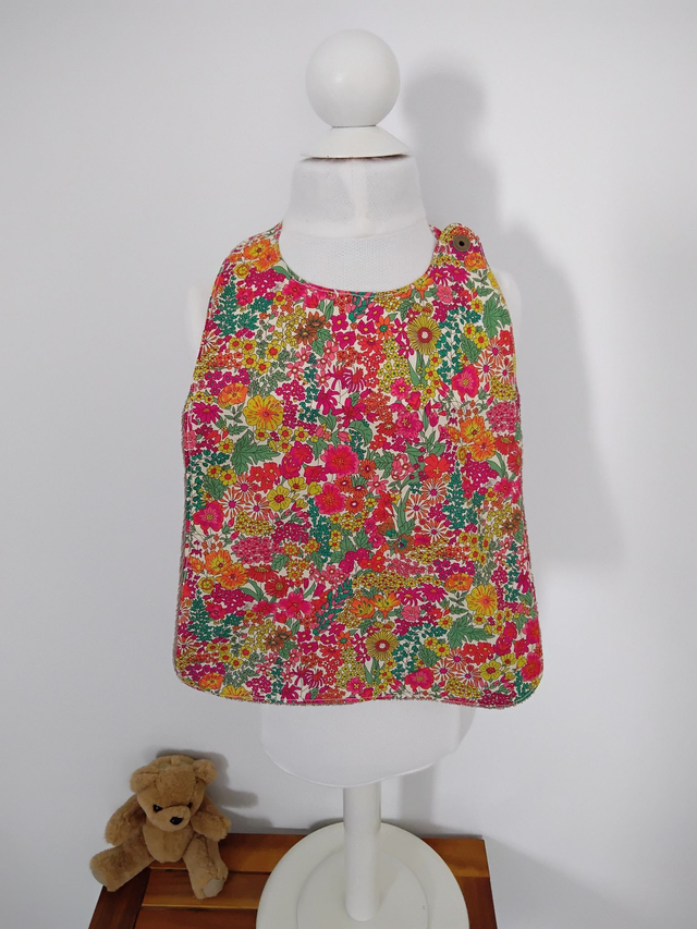 Bavoir Liberty Fleuri