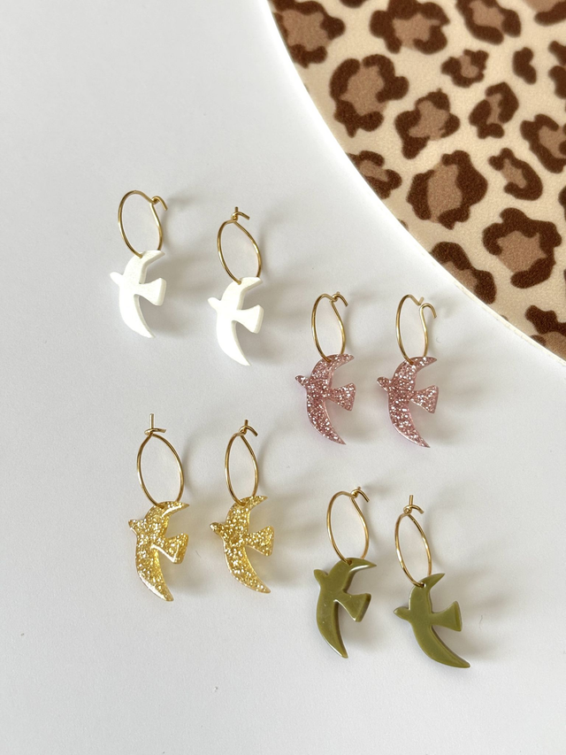 Boucles d'oreilles enfant "Aura"