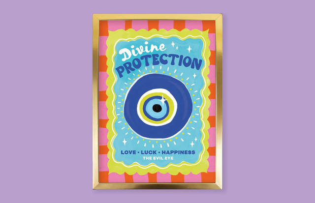 Evil Eye Spiritual Protection Print