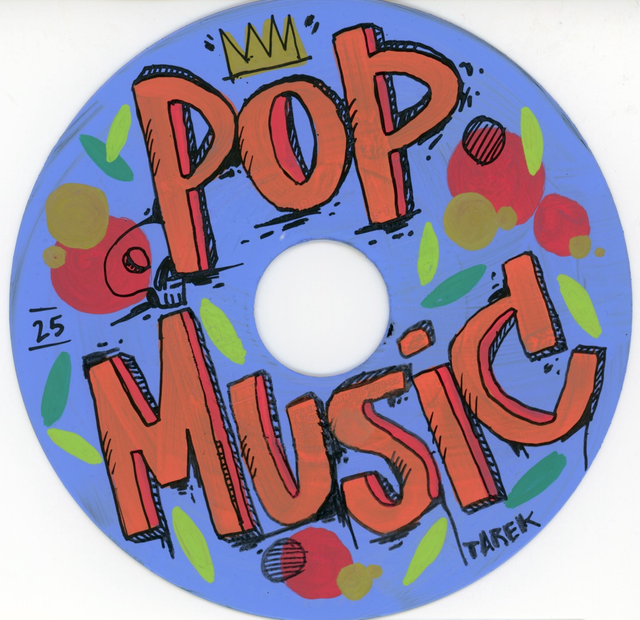 Pop music - custom 45t