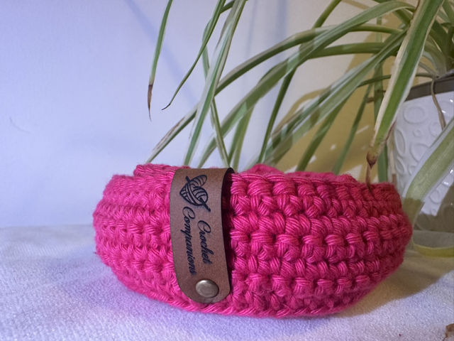 Set of 4 coasters and holder - Pink