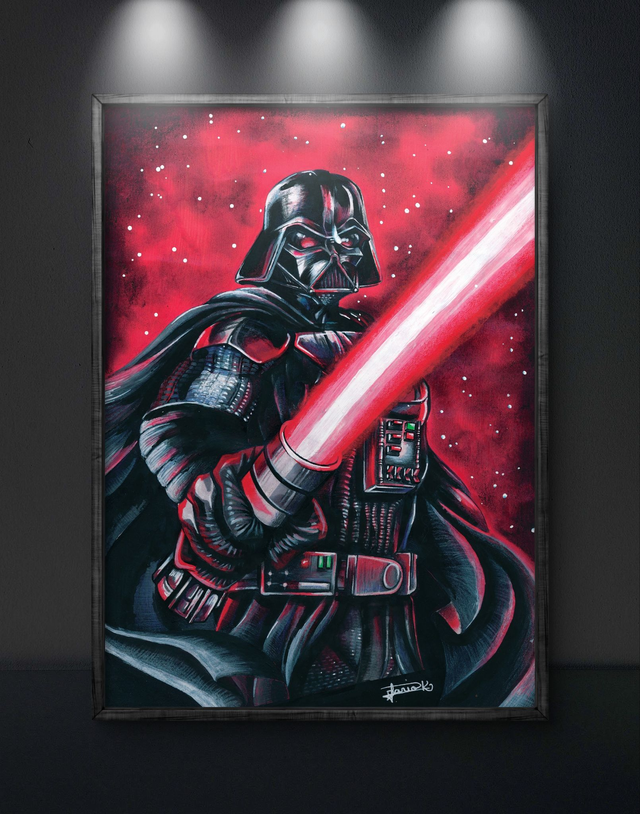 Print &quot;Darkvador&quot; - Star Wars