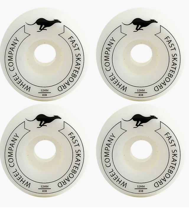 Fast Skateboard Wheel Co. 52mm/83B