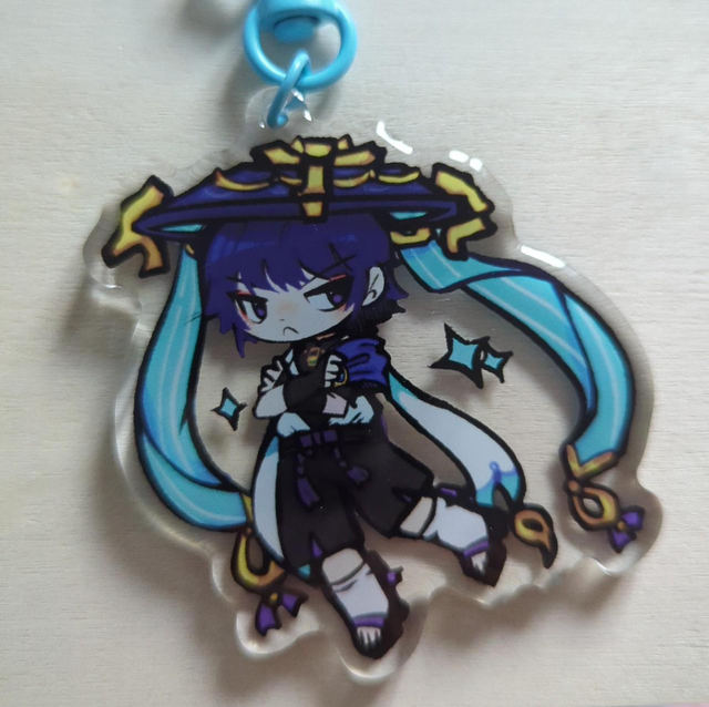 Scaramouche keychain