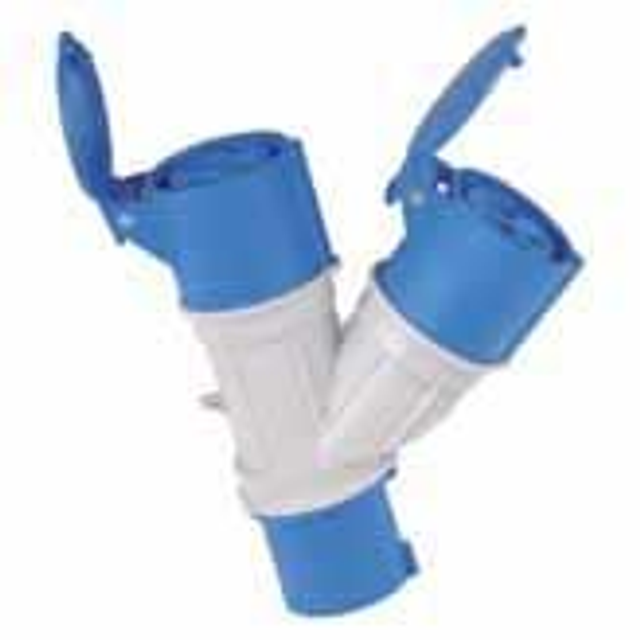 ADATTATORI INDUSTRIALI 2 USCITE - IP 44