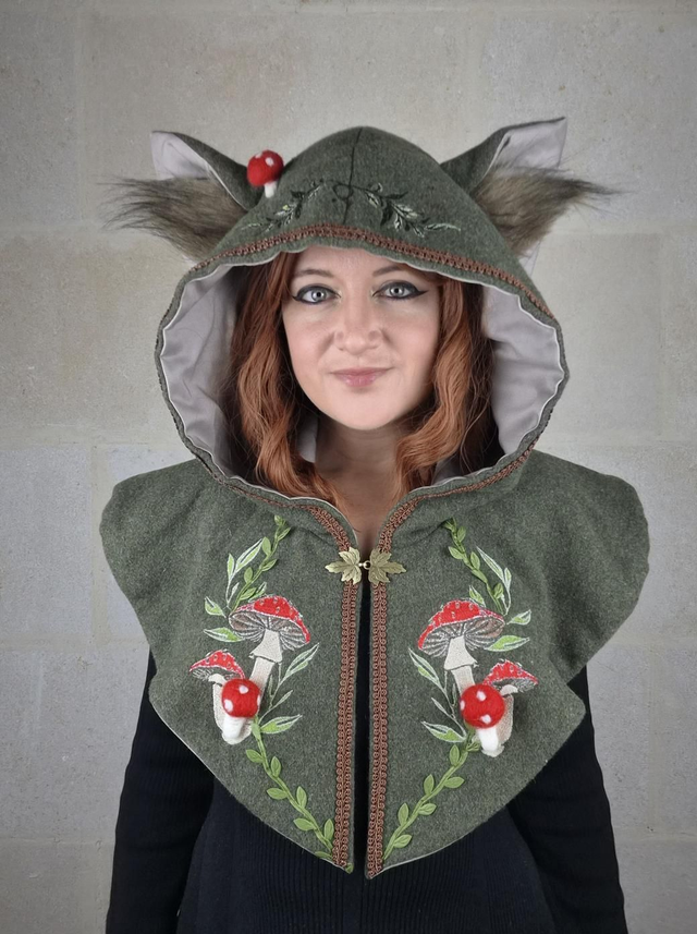 Capuchon "Champi" à oreilles