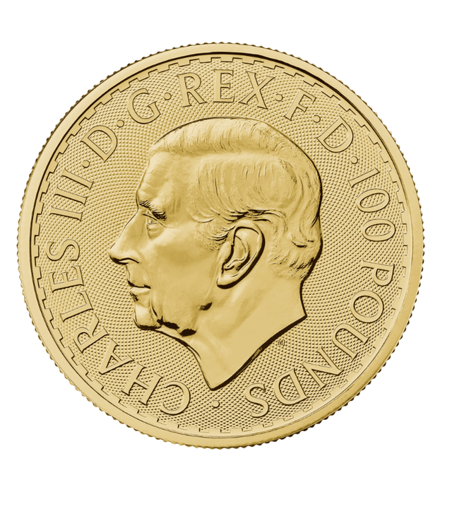 UK 1oz Gold Britannia 2025 King Charles III