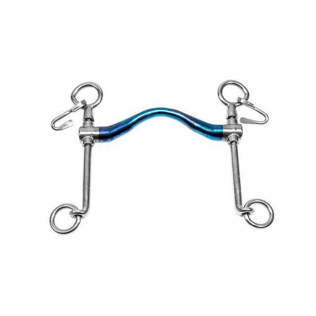 Mors TRUST de bride à pompes à passage de langue