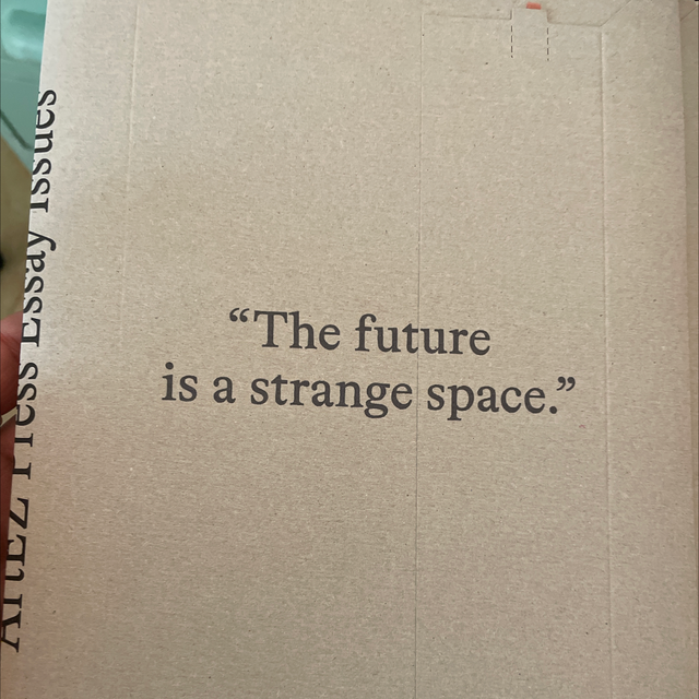 The Future Is A Strange Place - Envelope
