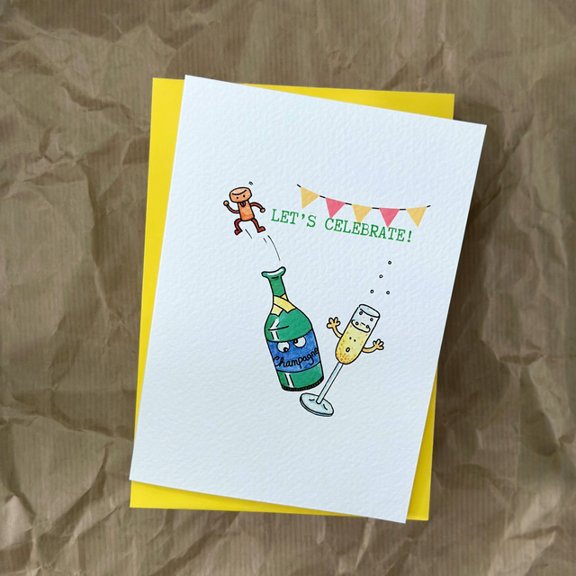 Let's Celebrate - Greeting Card