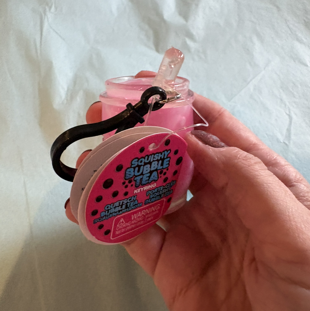 Bubble Tea squish keyring - SCRUNCHEMS