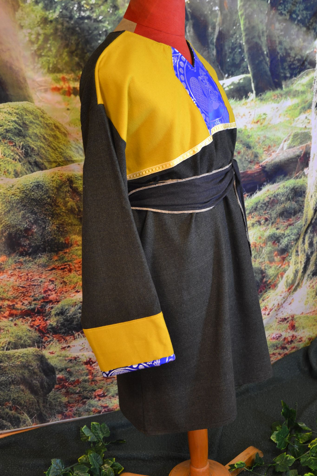 Tunique Simorgh, en laine et soie, Taille L